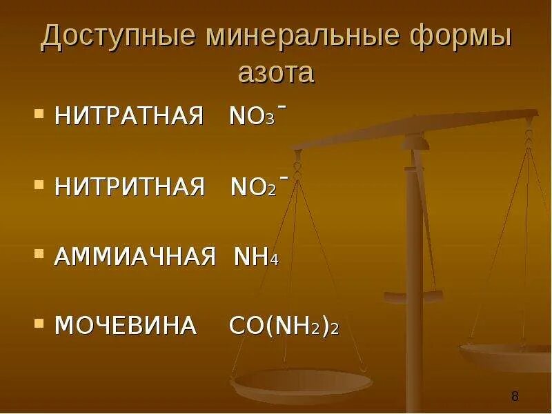 Какие формы азота. Формы азота. аммиачная форма азота. нитратная форма азота. амидная форма азота.