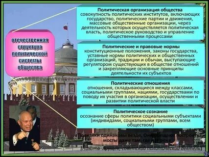 Примером политической связью является