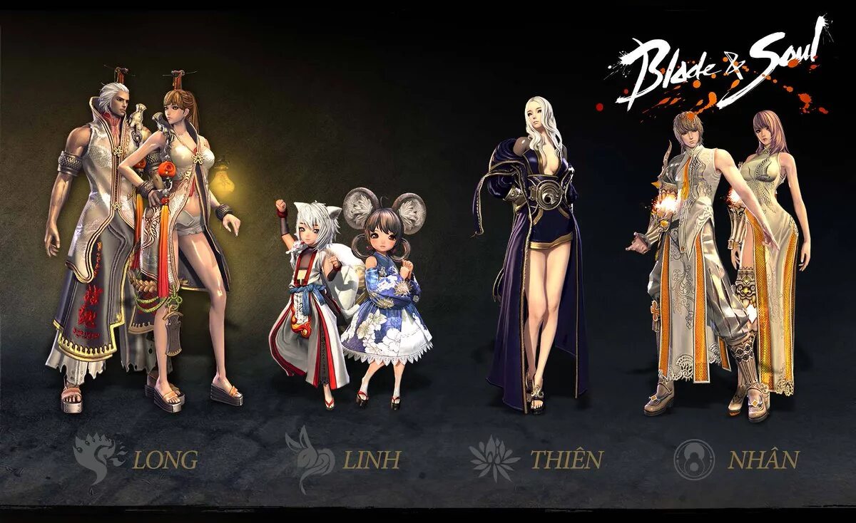 Ммо blade and soul. Blade and soul редактор персонажа. Blade & soul. Бнс игра. Блейд энд соул расы.