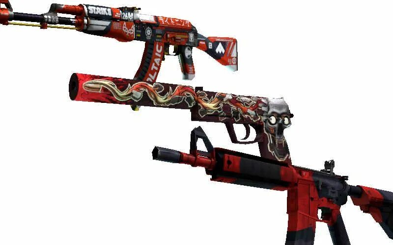 Cs2red skins