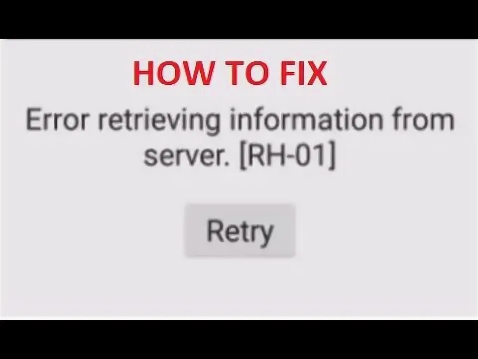 Error retrieve data. Error retrieve data