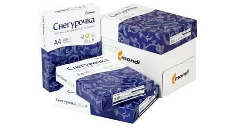 Плотность бумаги снегурочка а4 для принтера