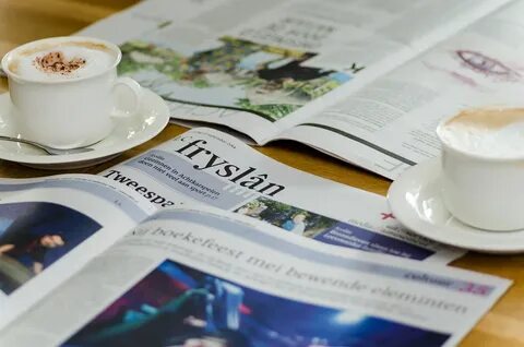 Morning newspapers