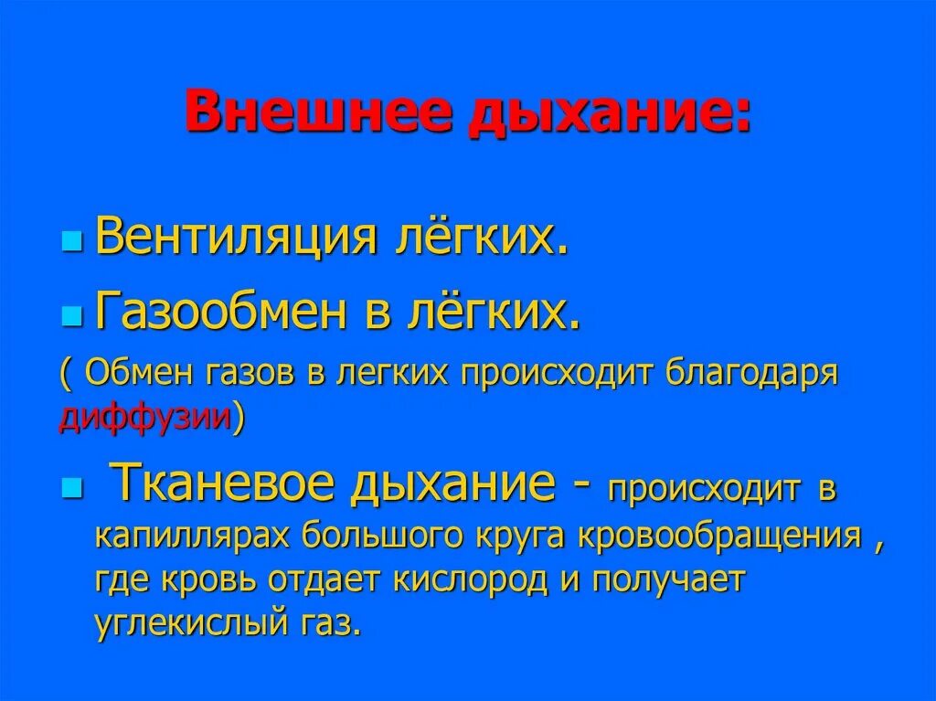 Внутреннее дыхание является. Внешнее дыхание. Внешнее дыхание вентиляция легких. Понятие о внешнем дыхании. Внешний и внутренний газообмен.