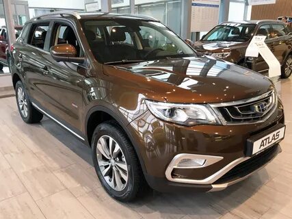 Geely atlas цвета