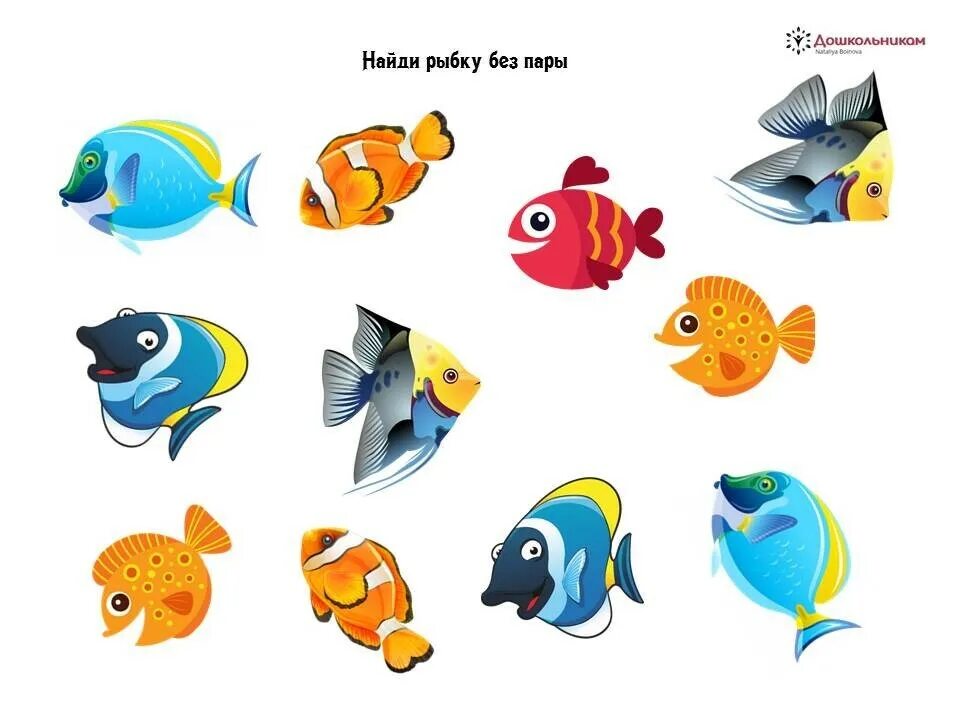 Найти рыбку. Найти рыбку. Рыбы дидактические. Рыбы занятие для дошкольников. Найди одинаковых рыбок.
