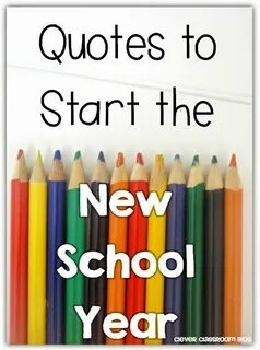 New school year begins