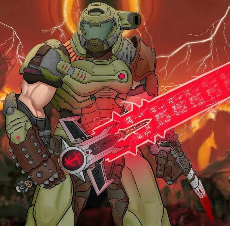 Doom slayer doom eternal. Doom eternal думгай. doom 2016 doomguy.