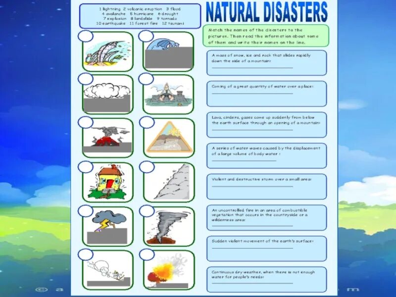 Природные бедствия на английском. Природные катаклизмы на английском. Тема natural Disasters. Стихийные бедствия на английском 8 класс.