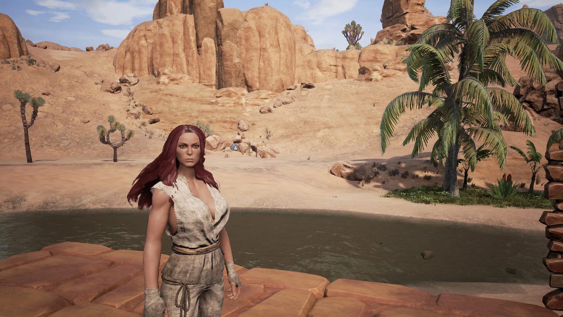 Conan exiles танцовщица