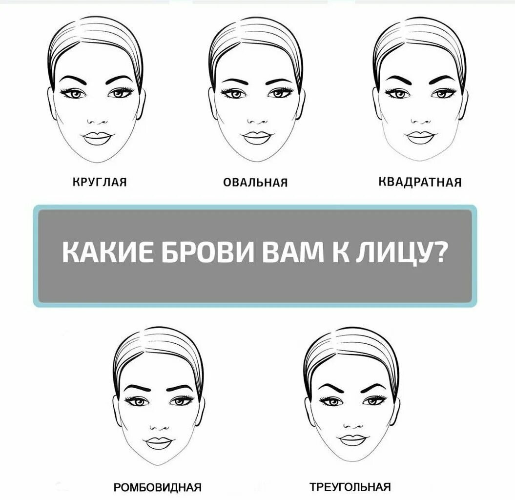 Как подобрать брови по форме лица. Форма бровей для ромбовидного лица. форма бровей для овального лица. овальное лицо схема. продолговатая форма лица.
