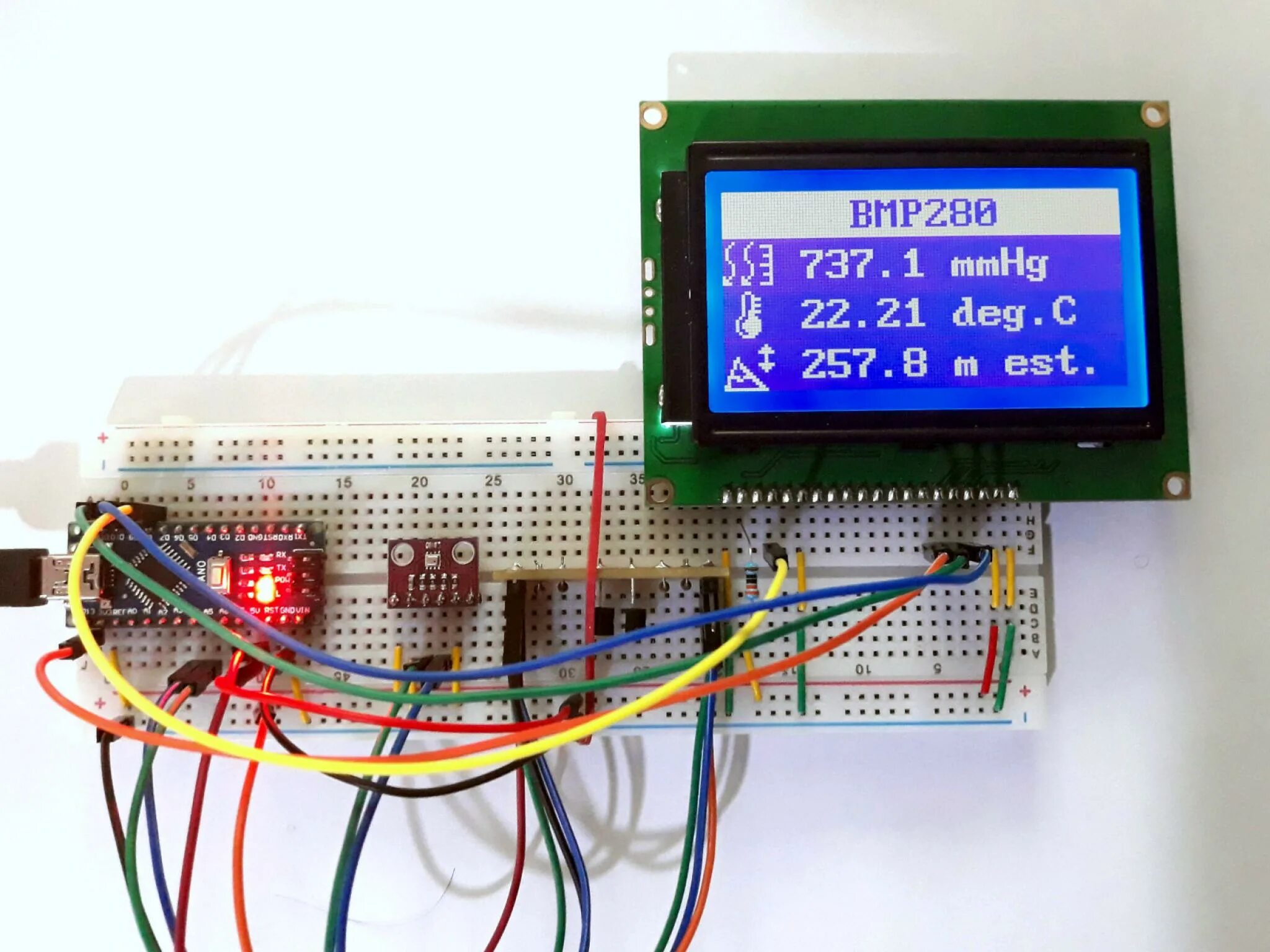 Bmp arduino. Барометр на ардуино bmp280. Метеостанция на ардуино bmp280 LCD 1602. Метеостанция на bmp280 и LCD 2004. Барометр на ардуино bme280 LCD 1602.
