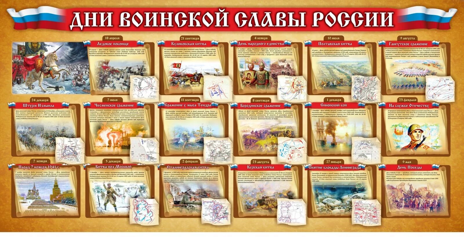 2 дни воинской славы россии