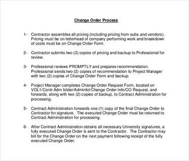 Change the order