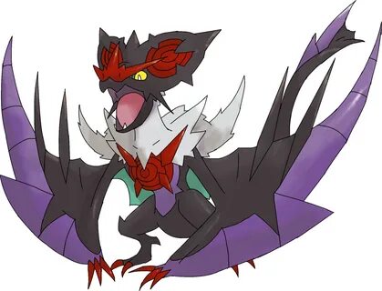 Mega Noivern by TRXPICS.deviantart.com on @DeviantArt Покемон Fusion, Монст...