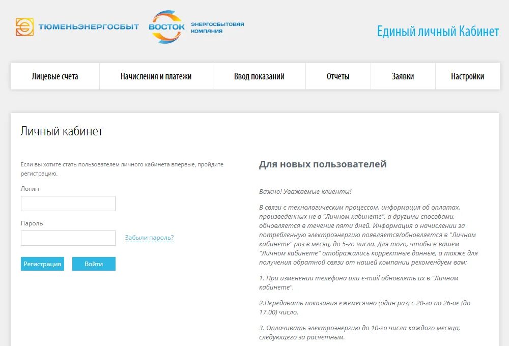 Показания воды тюмень личный кабинет. Показания электроэнергии Тюменьэнергосбыт. Восток Энергосбыт Тюмень. Личный кабинет. Восток личный кабинет.