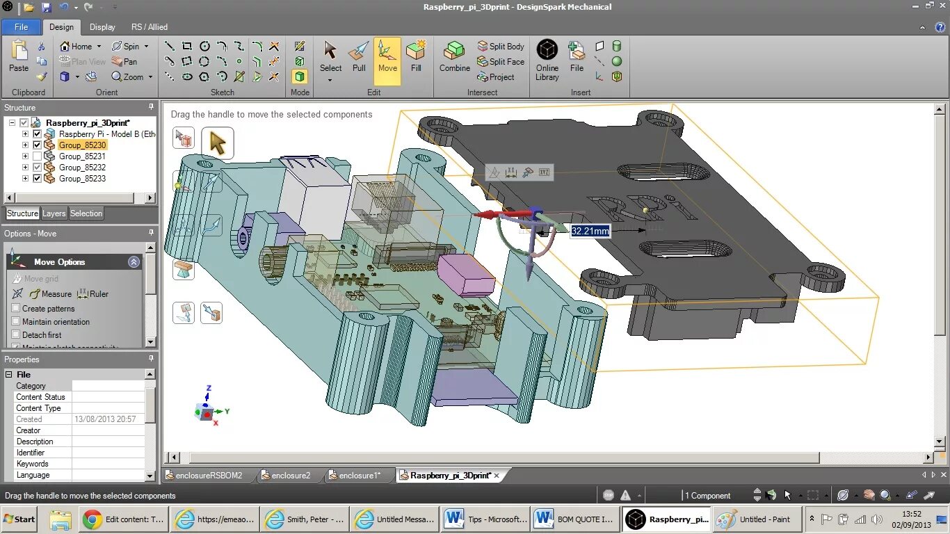 Создание трехмерной модели в сапр мир профессий. Design spark mechanical. designspark mechanical. 2. designspark mechanical. разработка корпусов в системе трехмерного моделирования.