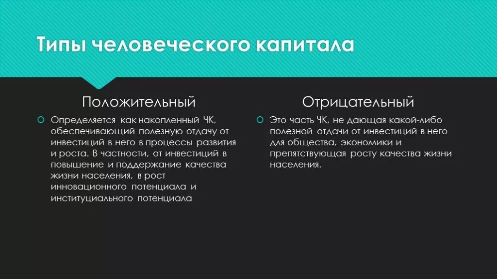 Примеры положительного человеческого капитала. Типы человеческого капитала. Положительный человеческий капитал. Инвестиции в развитие человеческого капитала.