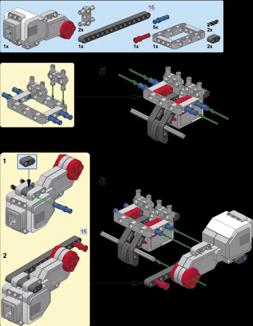 Робот из лего ev3 схема сборки Гексапод из Lego Mindstorms EV3 Занимательная робототехника