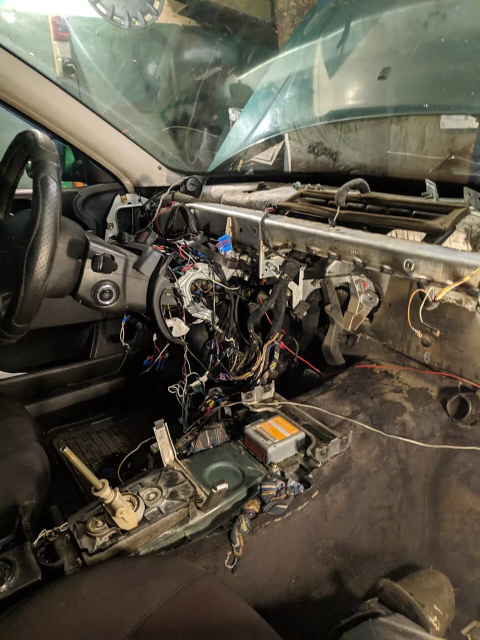 Как снять печки б4 Печка, восстановление заслонок, ремонт корпуса Audi 80 (B3), 1,8 л, 1987 года
