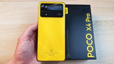 Poco x6 pro желтый