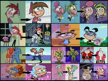 FOP: Past and Present by Cookie-Lovey on DeviantArt The fairly oddparents, Odd p