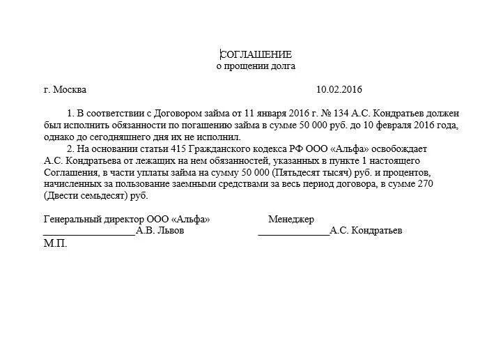 Соглашение о прощении долга по договору займа с учредителем образец. Соглашение о прощении долга между физическими лицами образец. Решение учредителя о прощении долга по договору займа образец. Уведомление о прощении долга между юридическими лицами.