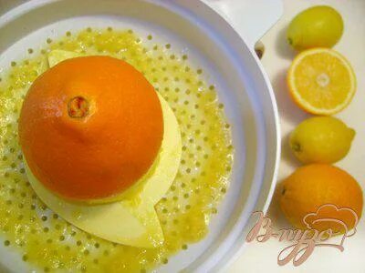 Сок с апельсином и лимоном рецепт