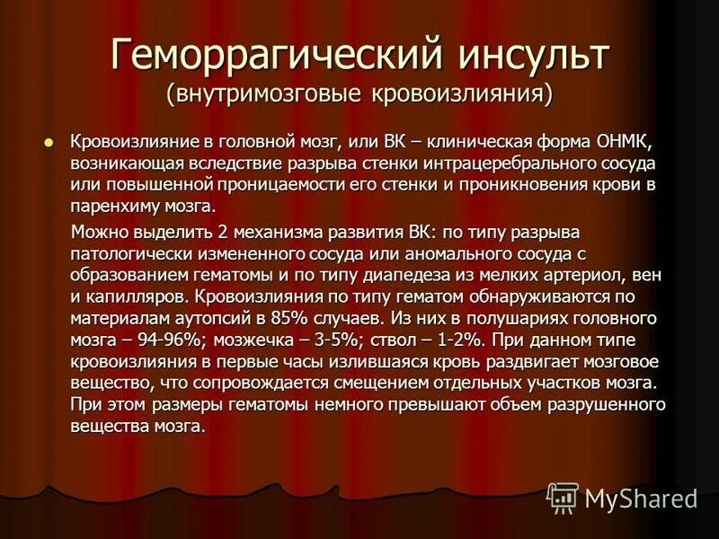 профилактика геморрагического инсульта