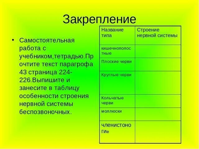 Биология 7 класс нервная система рефлекс инстинкт. Особенности строения нервной системы таблица. Таблица на тему нервная система рефлекс инстинкт. Таблица по биологии 7 класс нервная система рефлекс инстинкт. Строение нервной системы животных таблица.