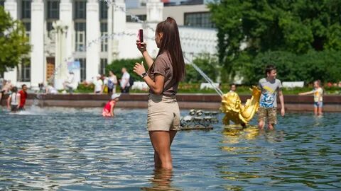 Жаркое лето в это время