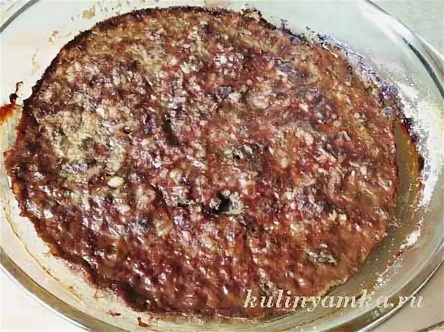 Печень с манкой в духовке