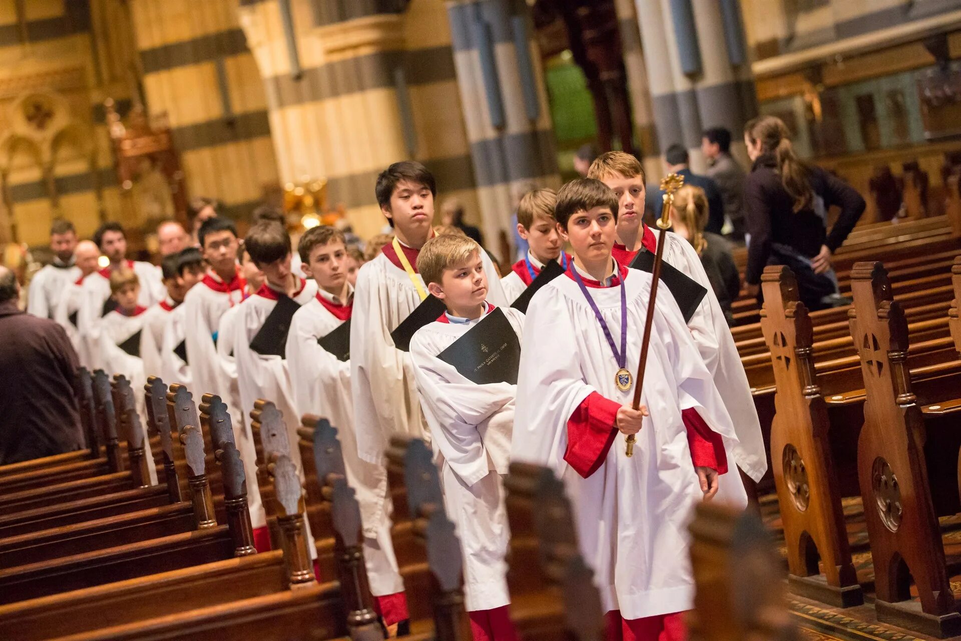 Хор мальчиков монастыря Эскориал. Saint Paul's Cathedral Choir.