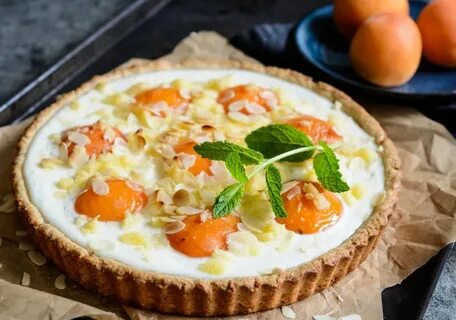 Абрикосовый гратен с миндальной мукой