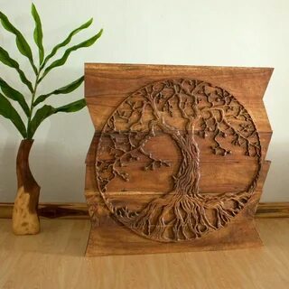 Eco wood art