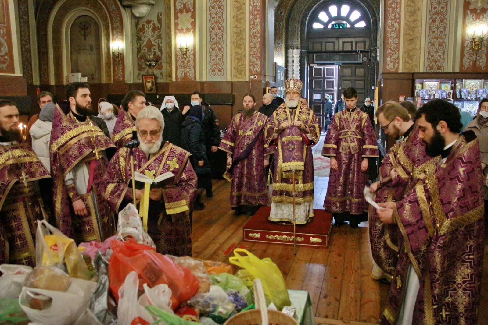 Проповедь во вторую неделю великого поста. Поминальная суббота в кафедральном соборе Краснодар. Екатеринодарская епархия фото.