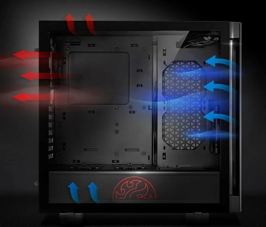 Кулер на вдув. Вентилятор deepcool на выдув. кулер арктик p12 вдув выдув. xpg invader black. вдув выдув корпуса пк.