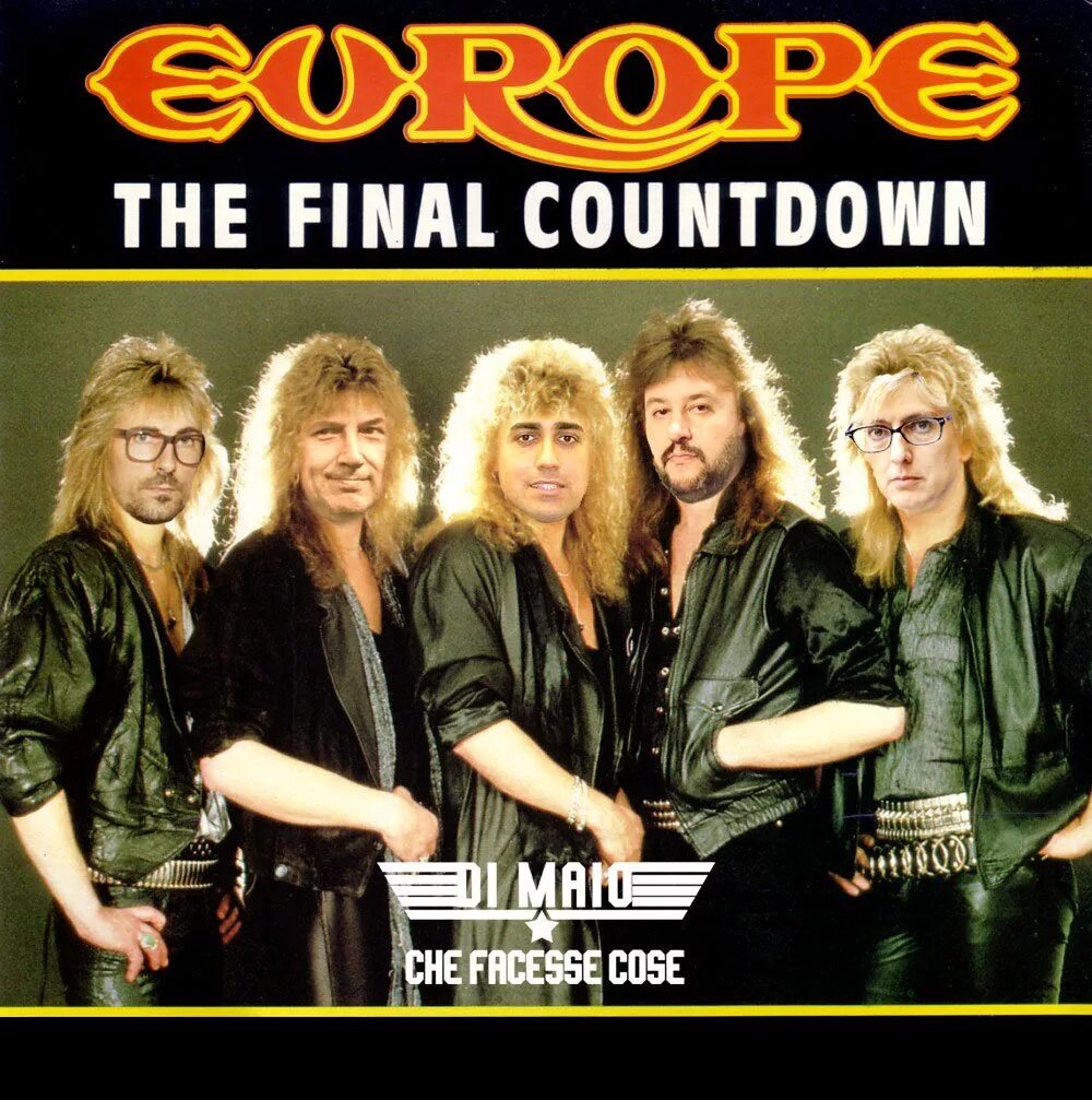 Europa final. Europe группа 1986. Группа Европа the Final Countdown. Europe обложки альбомов. Europe the Final Countdown обложка альбома.