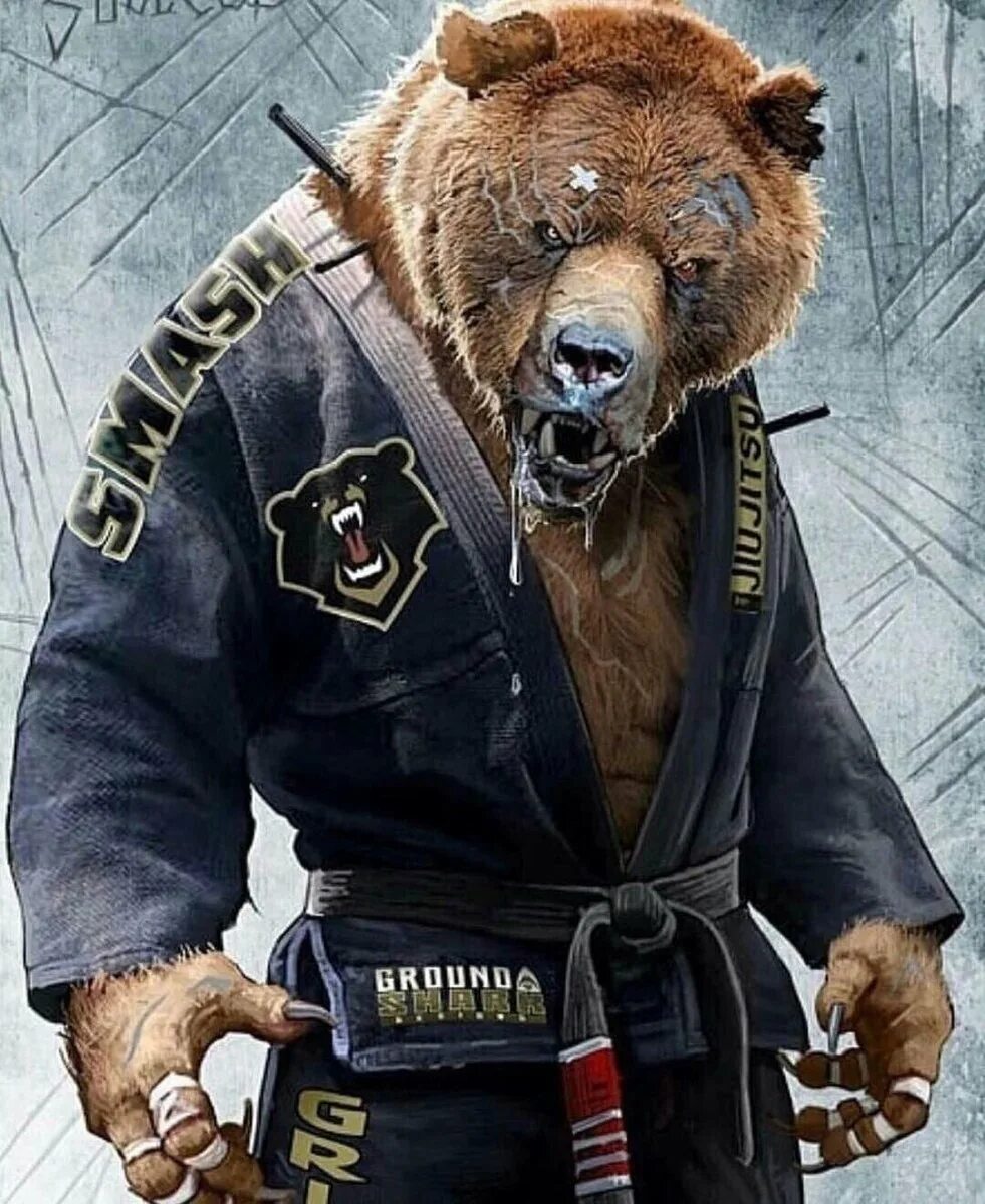 Тема русский медведь. Бразильское Jiu Jitsu медведь. Jiu Jitsu Лев. Звери бойцы джиу джитсу. Боевой медведь.