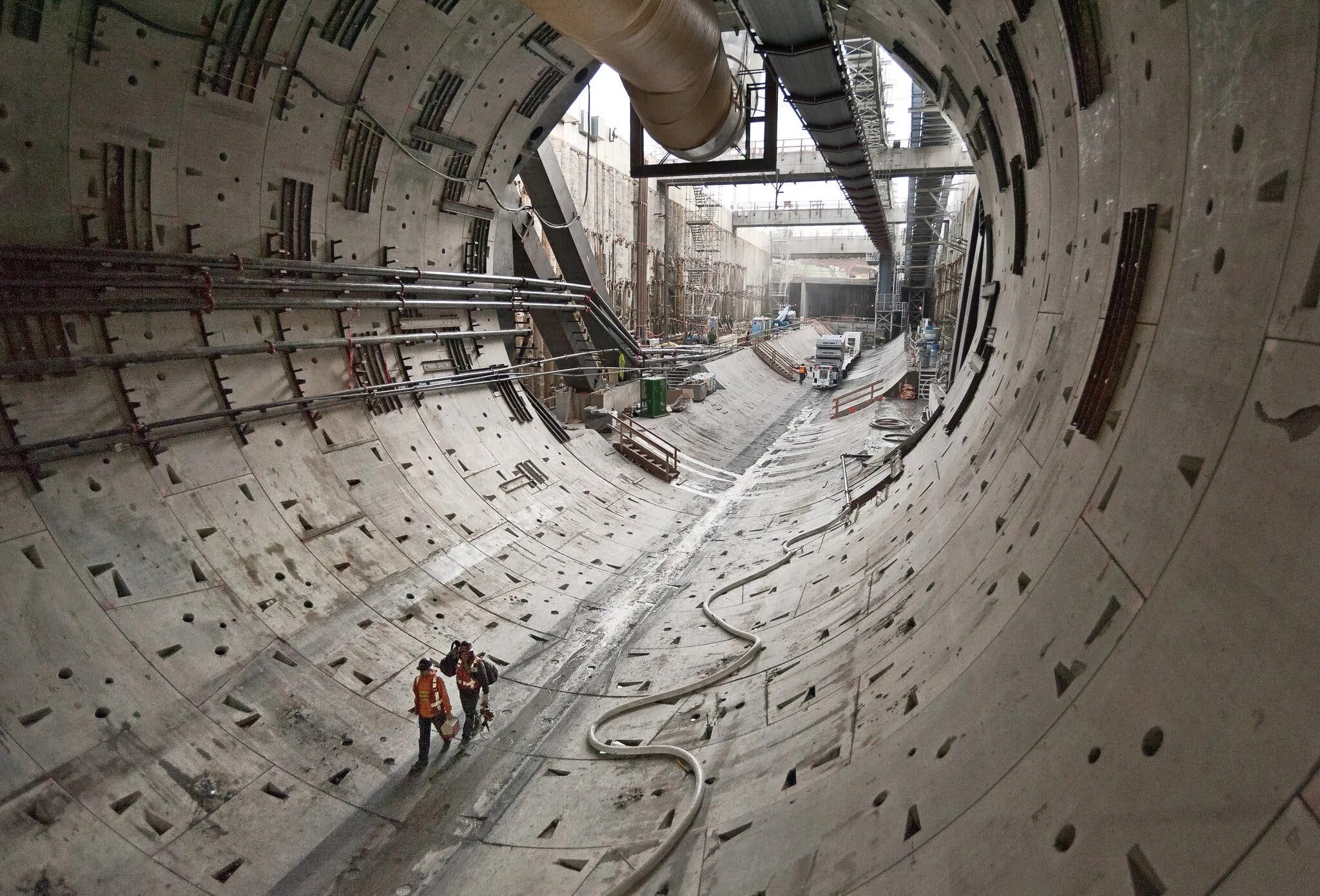 Самый большой проходческий щит в мире. Самый большой тоннелепроходческий комплекс в мире. Big object