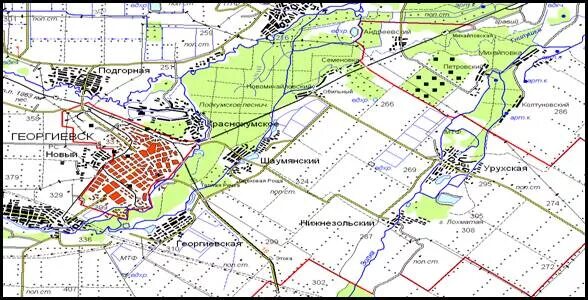 Урухская ставропольский край георгиевский. Станица Урухская Георгиевский район. Георгиевский район Ставропольского края на карте. Станица Урухская Георгиевский район Ставропольский край. Топографическая карта Георгиевского района.