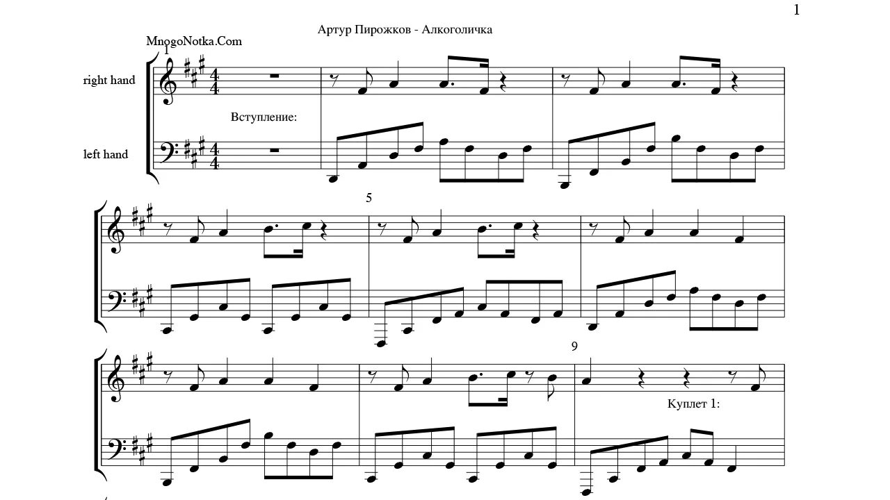 Песни артура пирожкова хочешь. Алкоголичка Ноты. Алкоголичка Ноты для фортепиано. Зацепила Ноты.