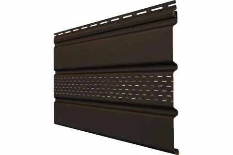 Софит Grand Line Т4 3 м, двухслойный GL, частичная перфорация, коричневый, 22 шт