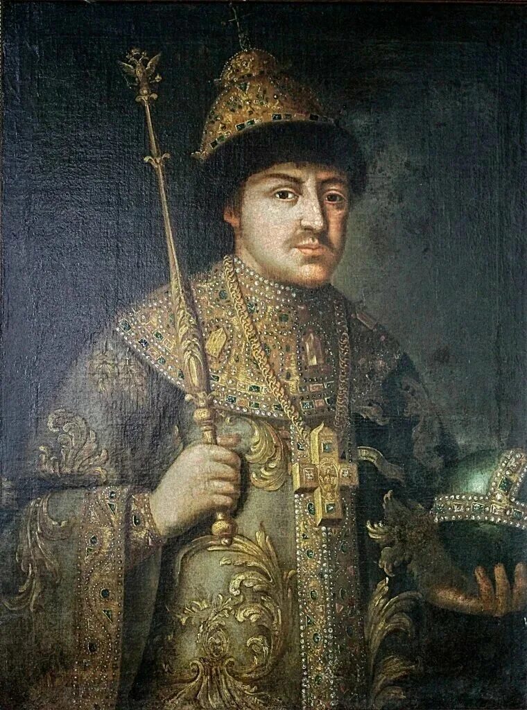 Второй брат петра 1. Фёдор III Алексеевич 1676-1682. Портрет Федора Алексеевича Романова.