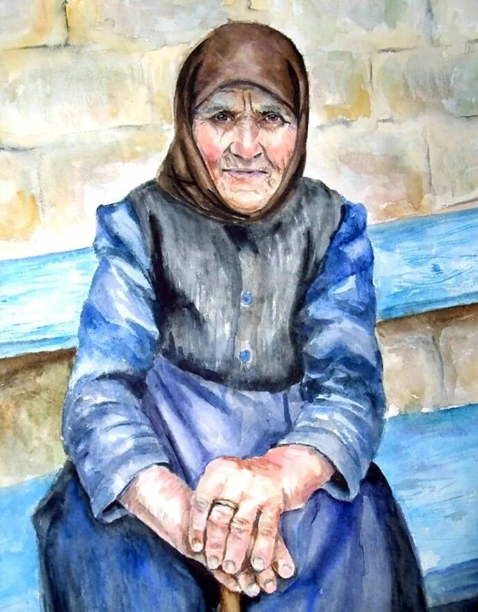 Создаем живописный портрет пожилого человека. Портрет бабушки. Портрет пожилого человека. Портреты пожилых людей. Нарисовать бабушку.