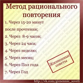 Рациональное повторение