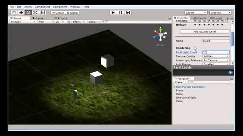 Тень unity