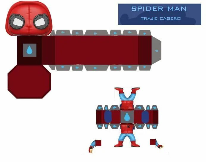 Cubee - Spider by CyberDrone.deviantart.com on @deviantART Brincos de papel, Bri