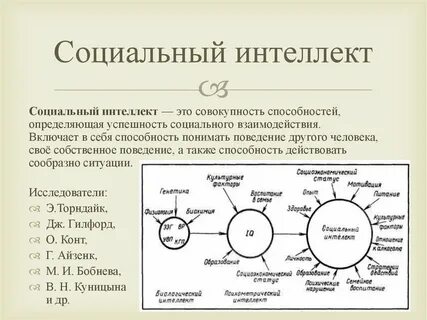 Анализ понятия интеллект