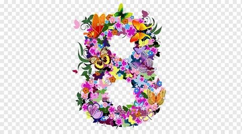 8 flowers